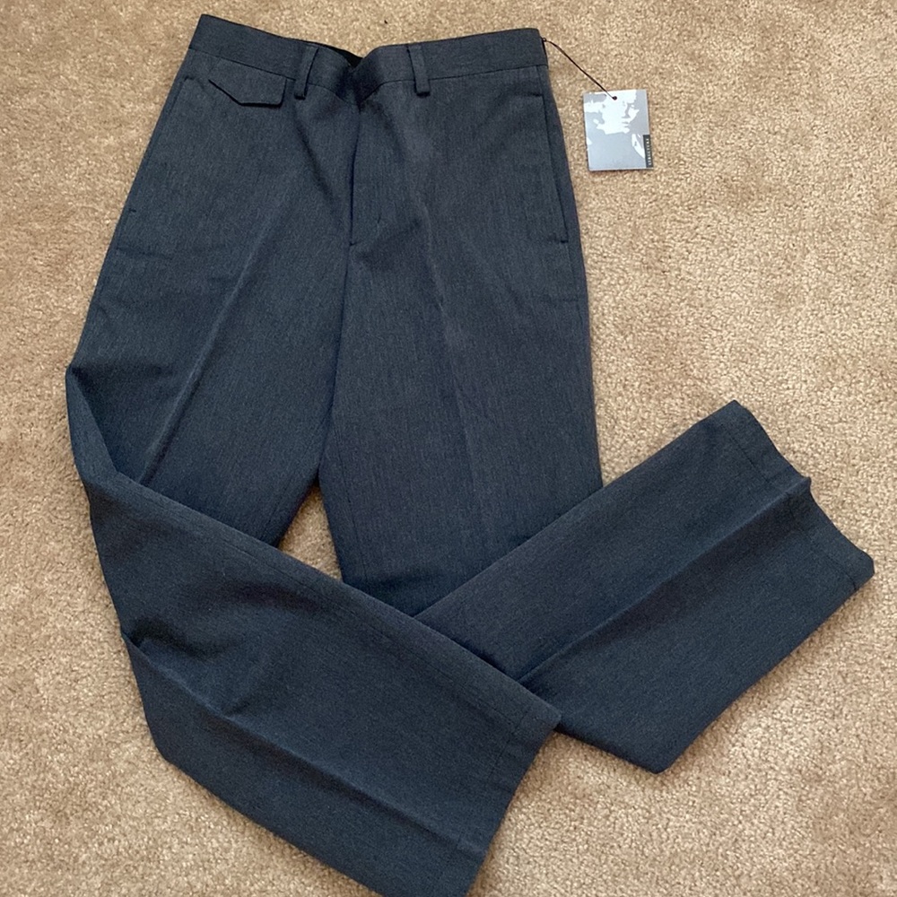 Grey Structure Pants